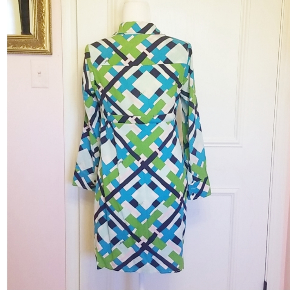 LILLY PULITZER plaid dress - Picture 2 of 8